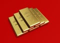 Stack Of Gold BullionÃ¢â¬â¢s Fine Gold